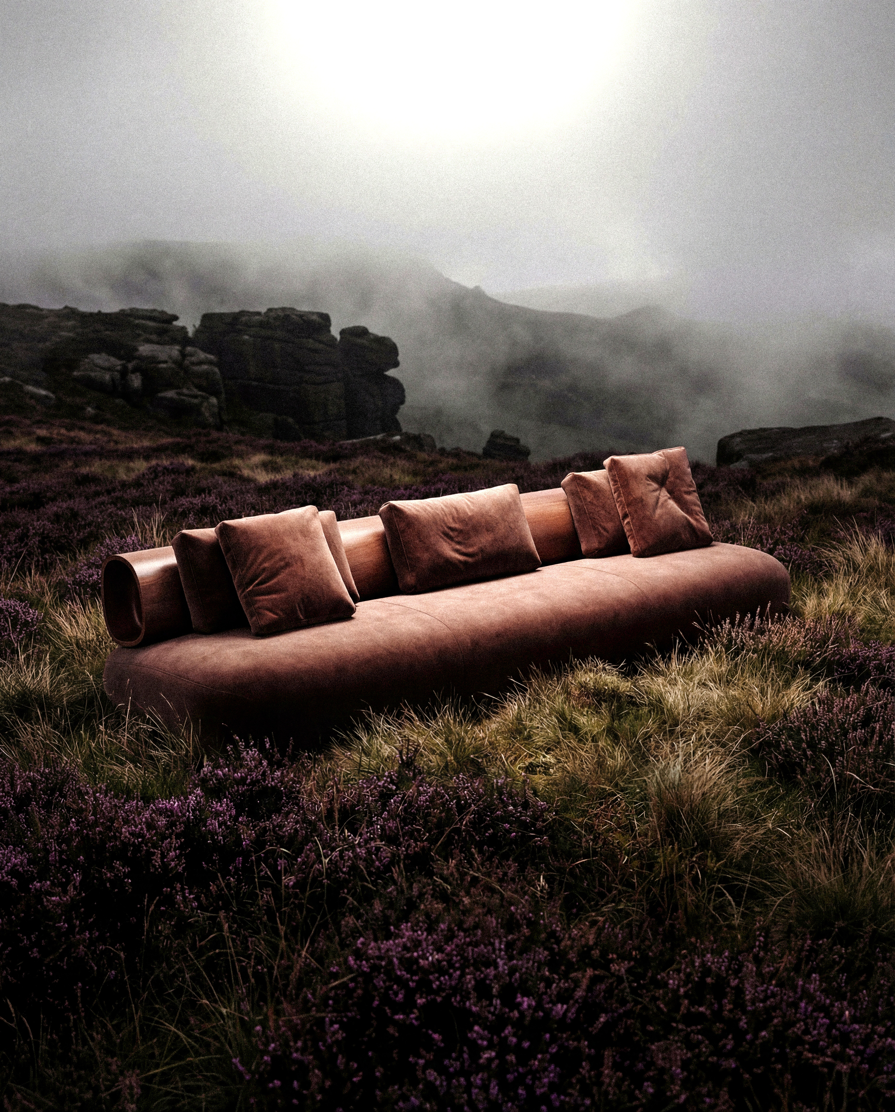 Contorno Sofa | 高地上的粗犷奢华