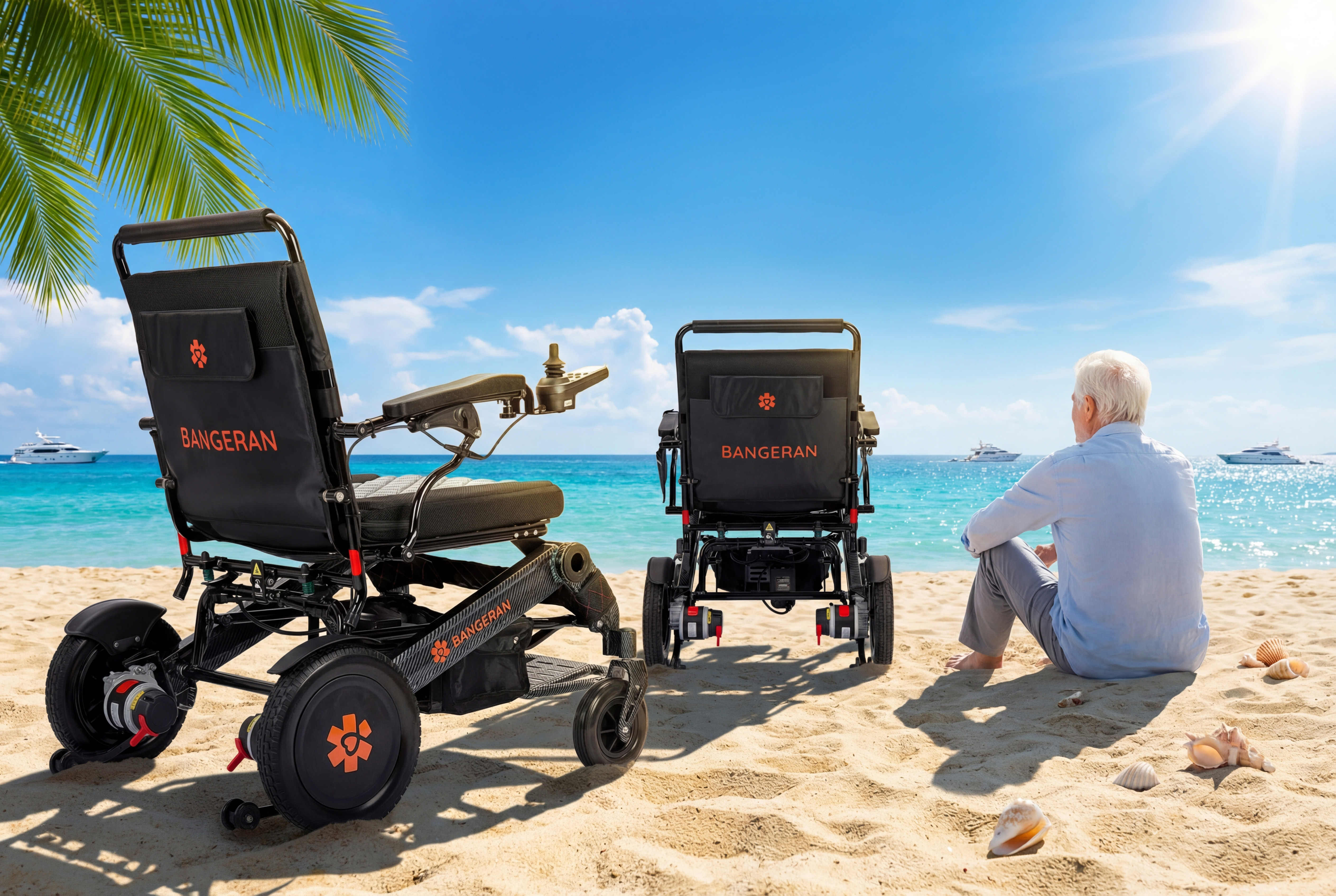 长续航全地形电动轮椅